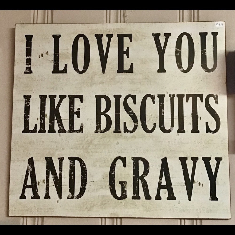 Wood sign